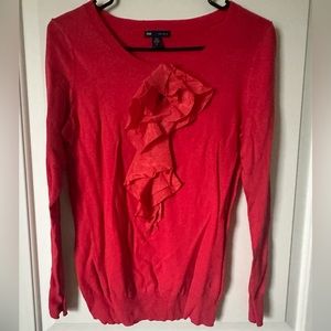 GAP Ruffled Light Weight Sweater